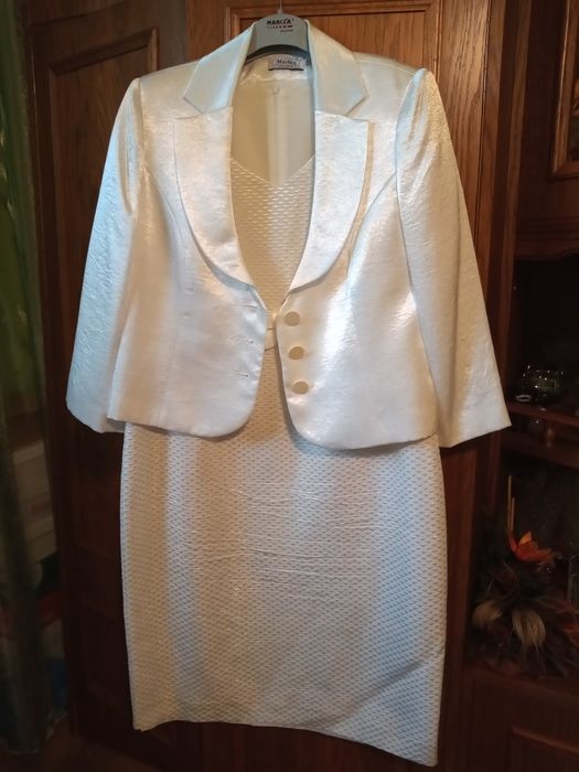 Komplet damski (sukienka+żakiet)