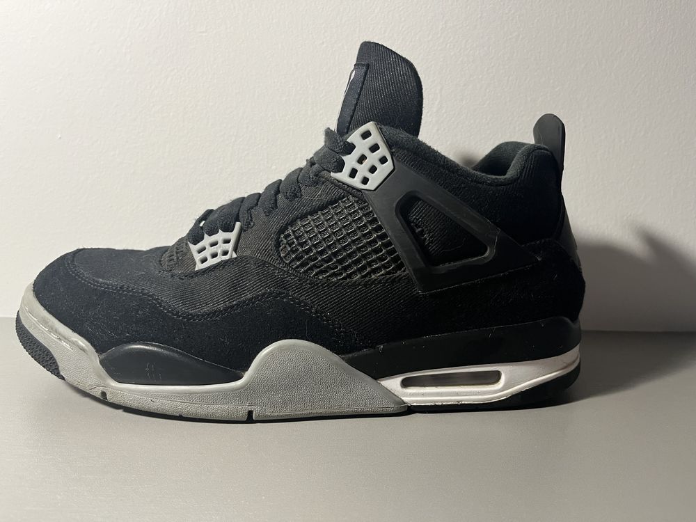 Air jordan 4 black canvas