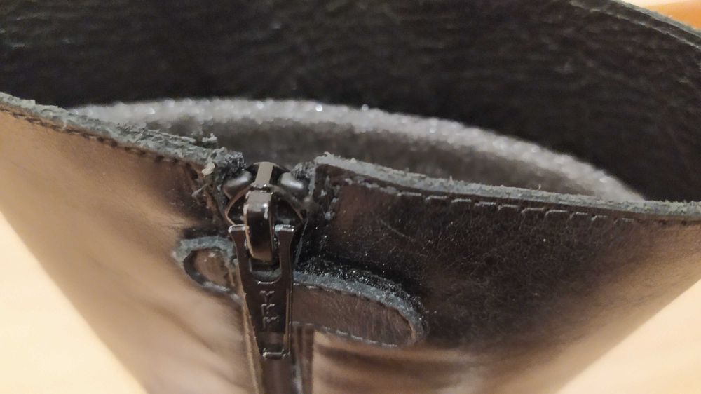 Botas pele Clarys Senhora - tamanho 35