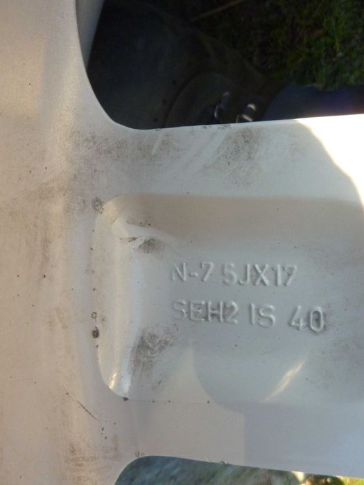 BMW X5 koło zapasowe 235/65 r17 aluminiowa felga michelin oryg opona