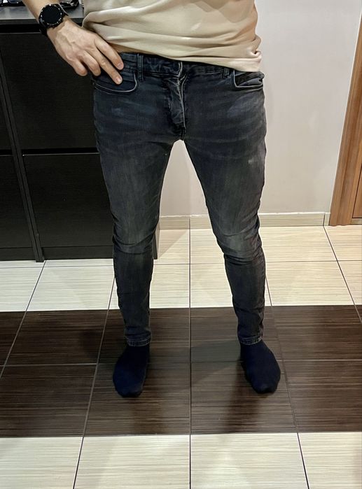 Spodnie slim fit 7 par (house,bershka,reserved,cropp)