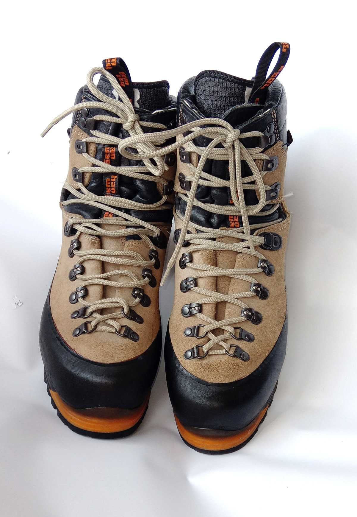 Buty HANWAG Omega GTX 44,5 eu 10 UK wysokogórskie trekkingowe SUPER ST