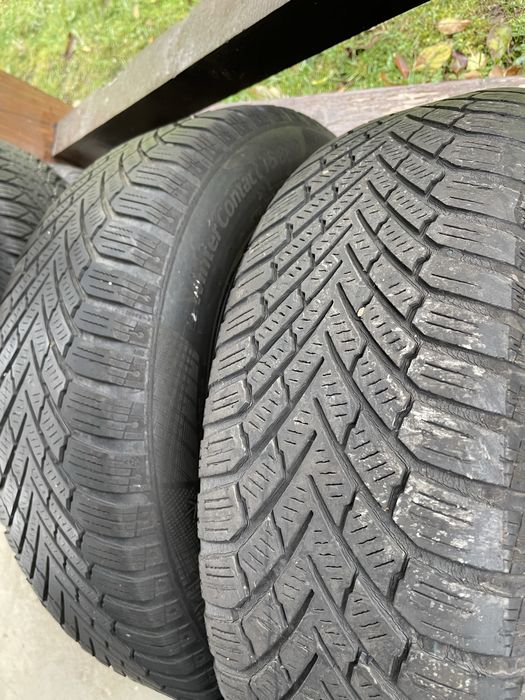 Шини зимові 195/65R15  2 шт Continental 2018 виробник Чехія