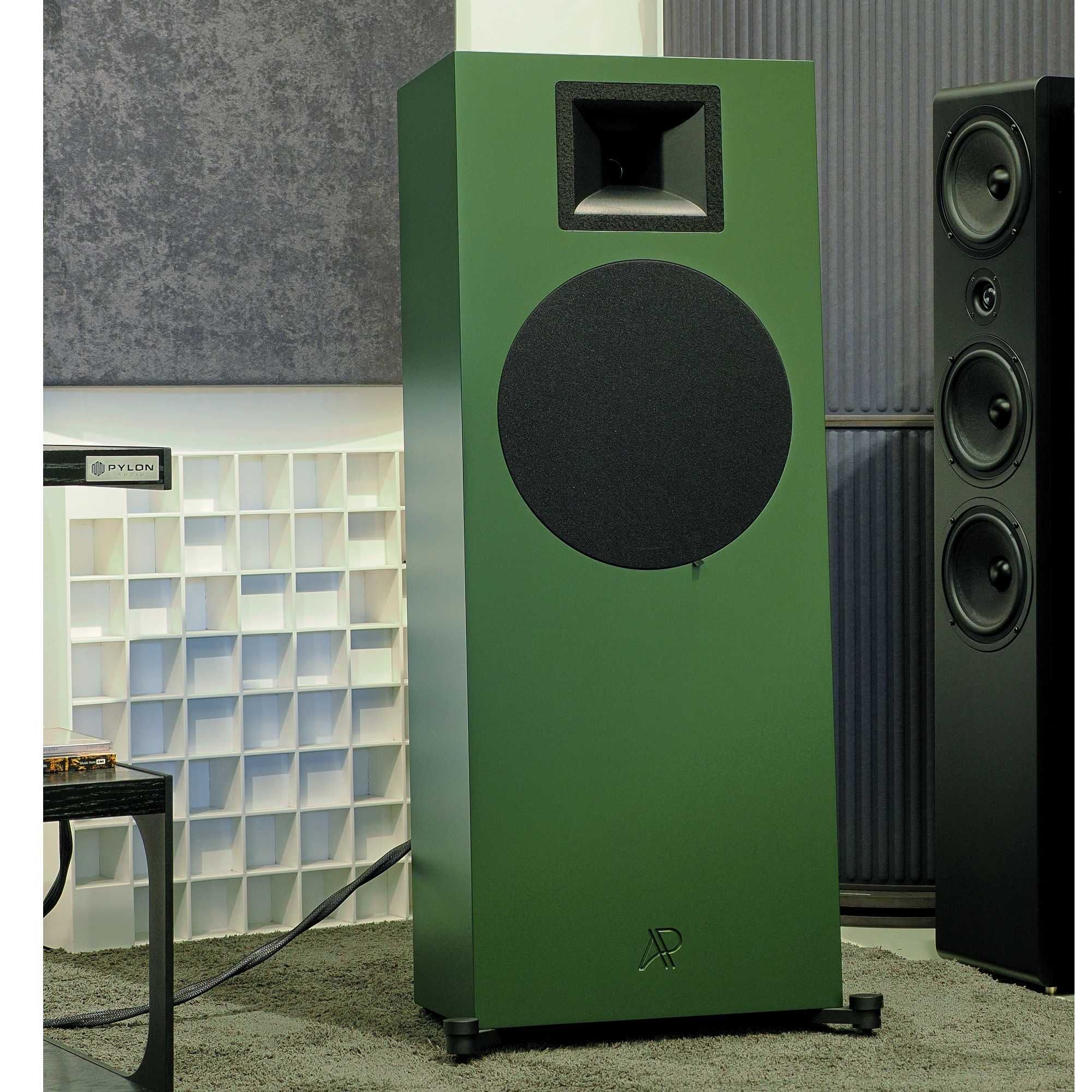AudioPhase Brown polskie kolumny wysokoskuteczne do lampy nowe OUTLET
