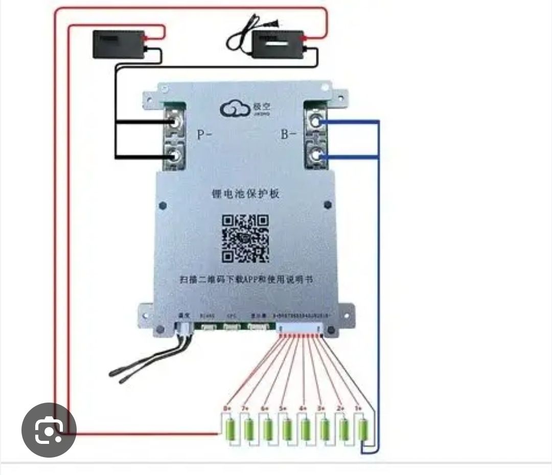 Смарт бмс jikong smart bms бмс 7s, 14s, 16s