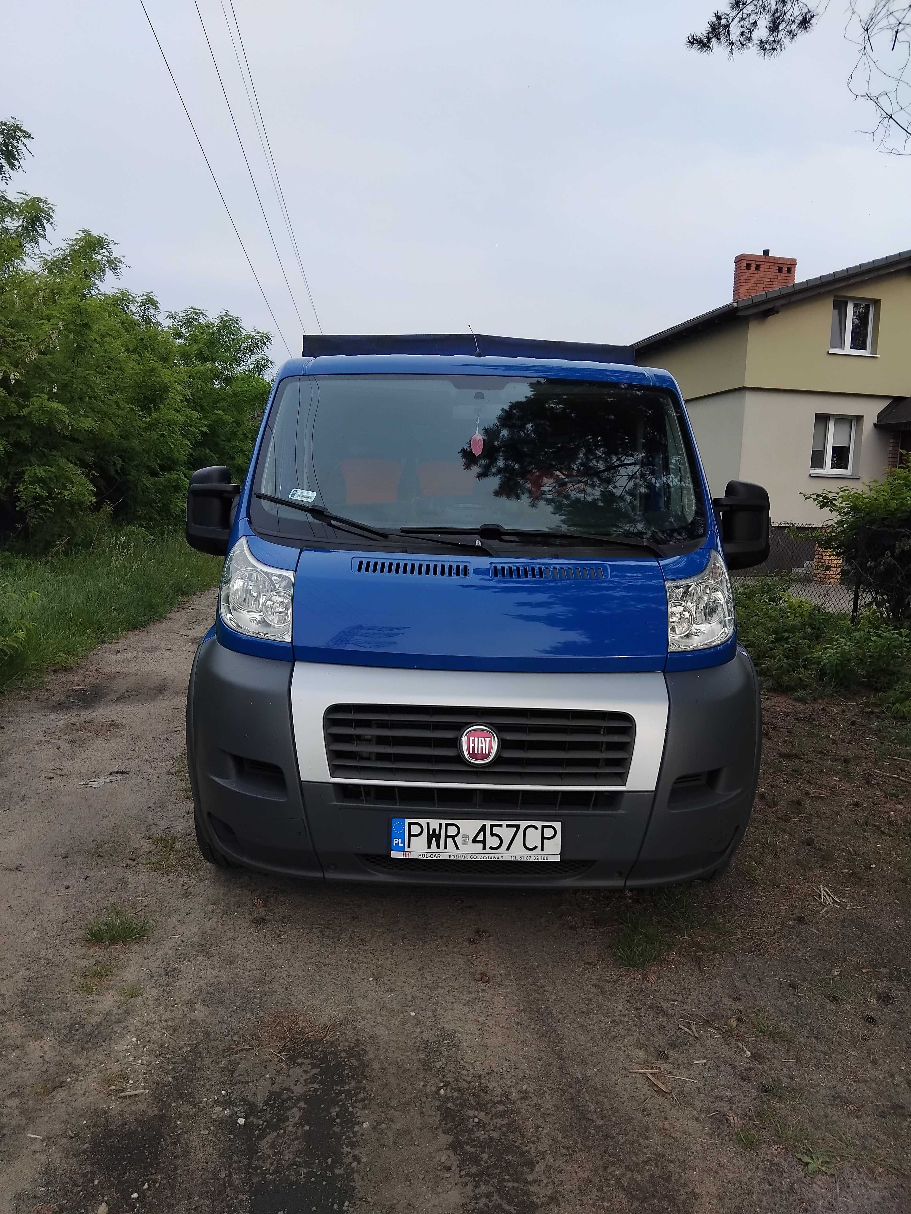 Fiat Ducato 2.3 D dubel kabina, salon Polska niski przebieg.