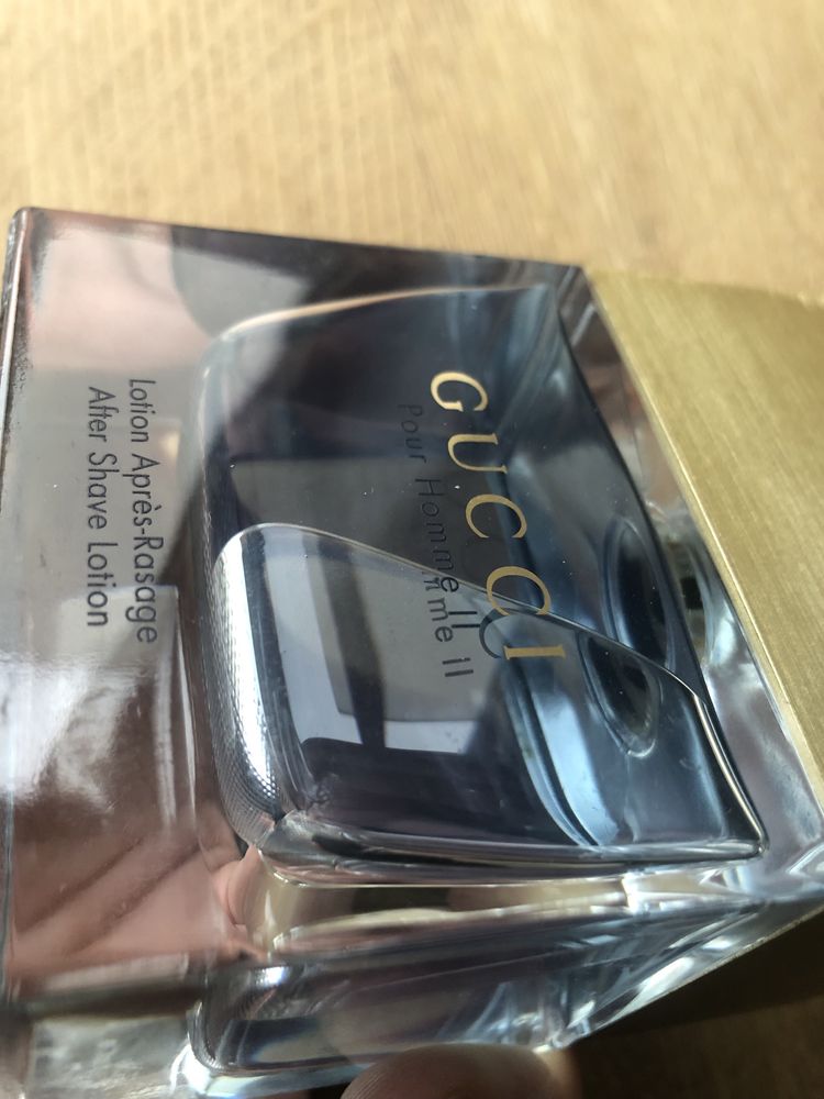 Gucci Pour Homme II 100ml  after shave —- UNIKAT