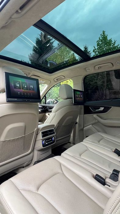 Audi Q7 3.0 TDI - najbogatsza opcja: pneumatyka, 7 miejsc, krajowy
