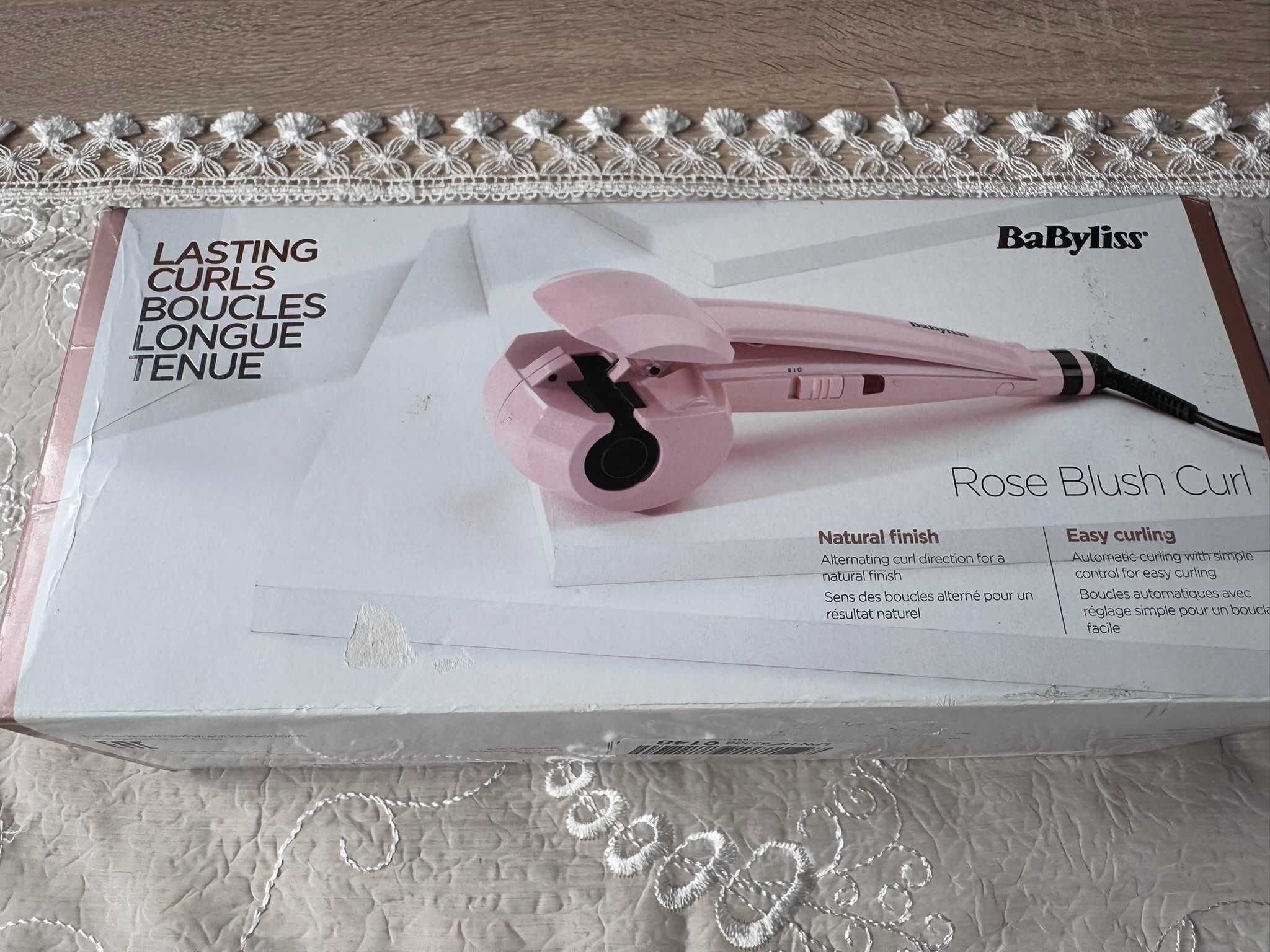 Lokówka automatyczna BaByliss Rose Blush Curl model 2664PRE