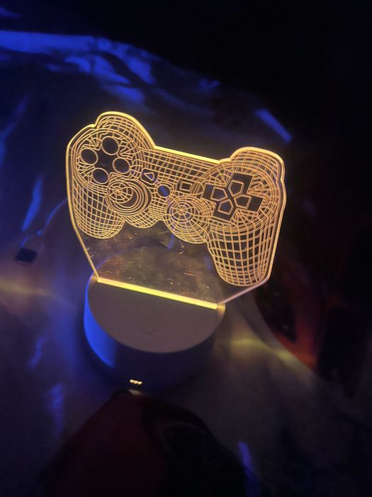 Нічник джойстик кольори