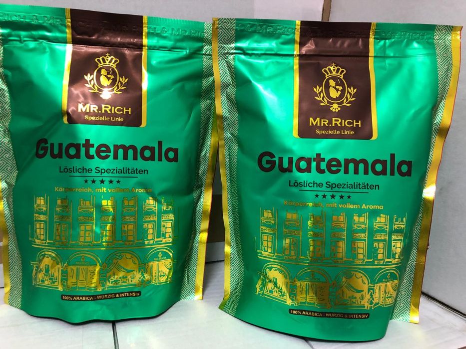 Растворимый кофе Mr.Rich "Guatemala" (Гватемала) 400гр. Германия.