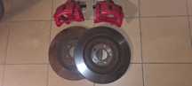 Zaciski a6 s6 a7 s7 c7 4G big brake tarcze 356mm oem