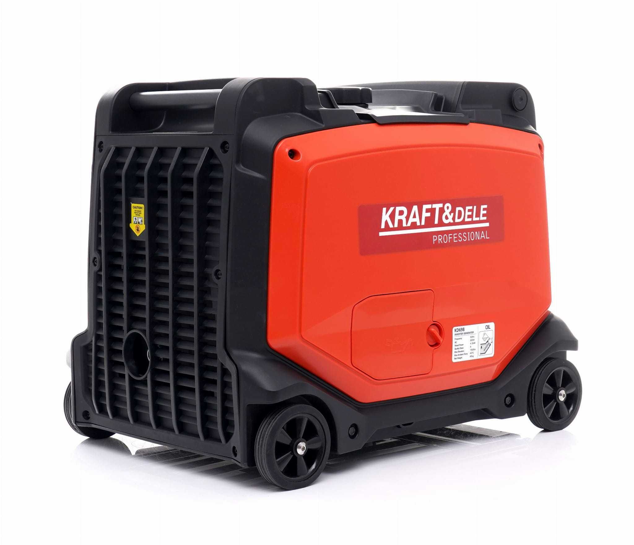 Agregat Prądotwórczy Inwertorowy 4,3kW Generator Prądu Miedziany Cichy