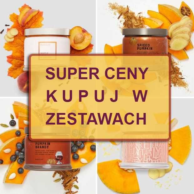 Świeca Vanilla Coconut Wanilia Kokos Agawa cytrusy  3 knoty naturalne