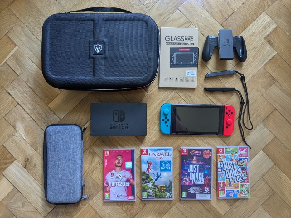 Nintendo Switch (V2) ZESTAW
