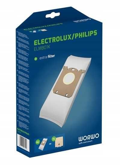 Worki do odkurzacza 12 szt ELECTROLUX PHILIPS AEG + Filtry