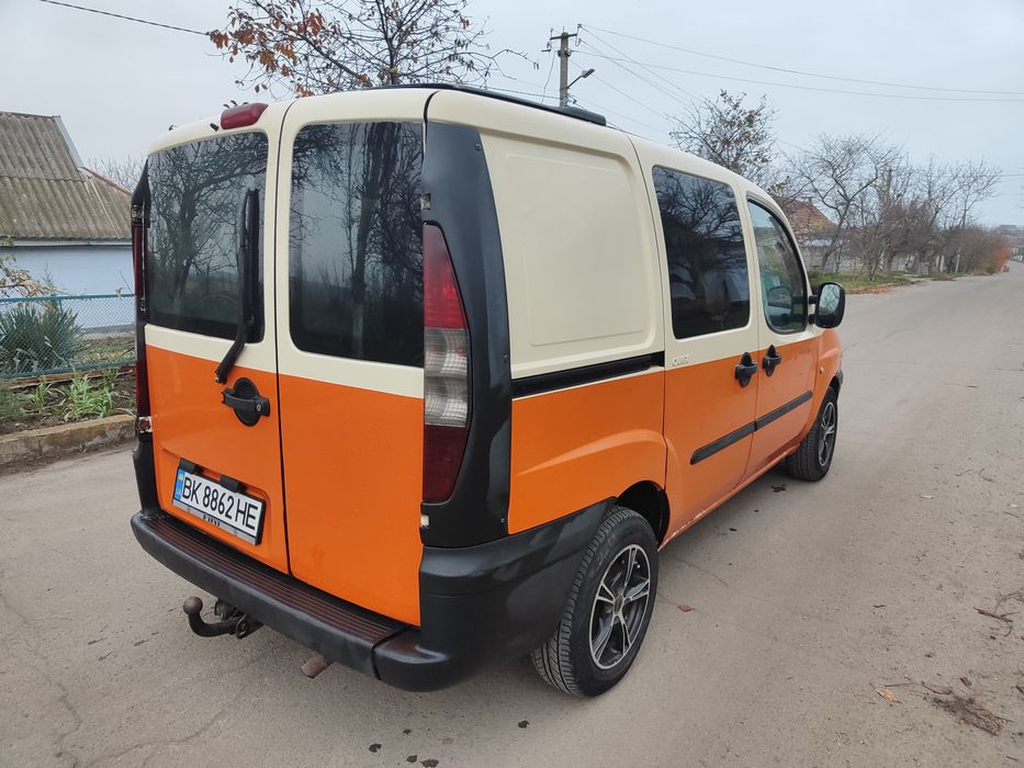 Продам fiat doblo 1.9 дизель пасажир