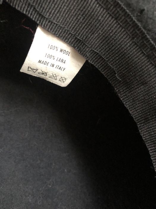 Женская чрная шляпа италия обьем 60 см фетр