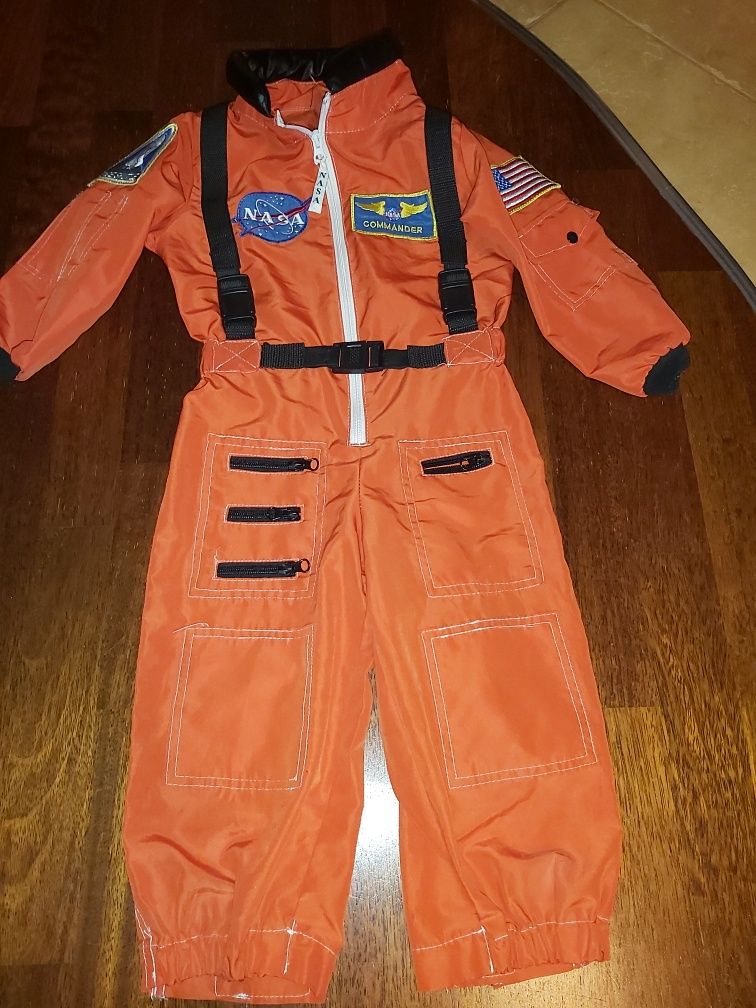 Przebranie strój astronauta NASA Commander wiek 2-3 lata