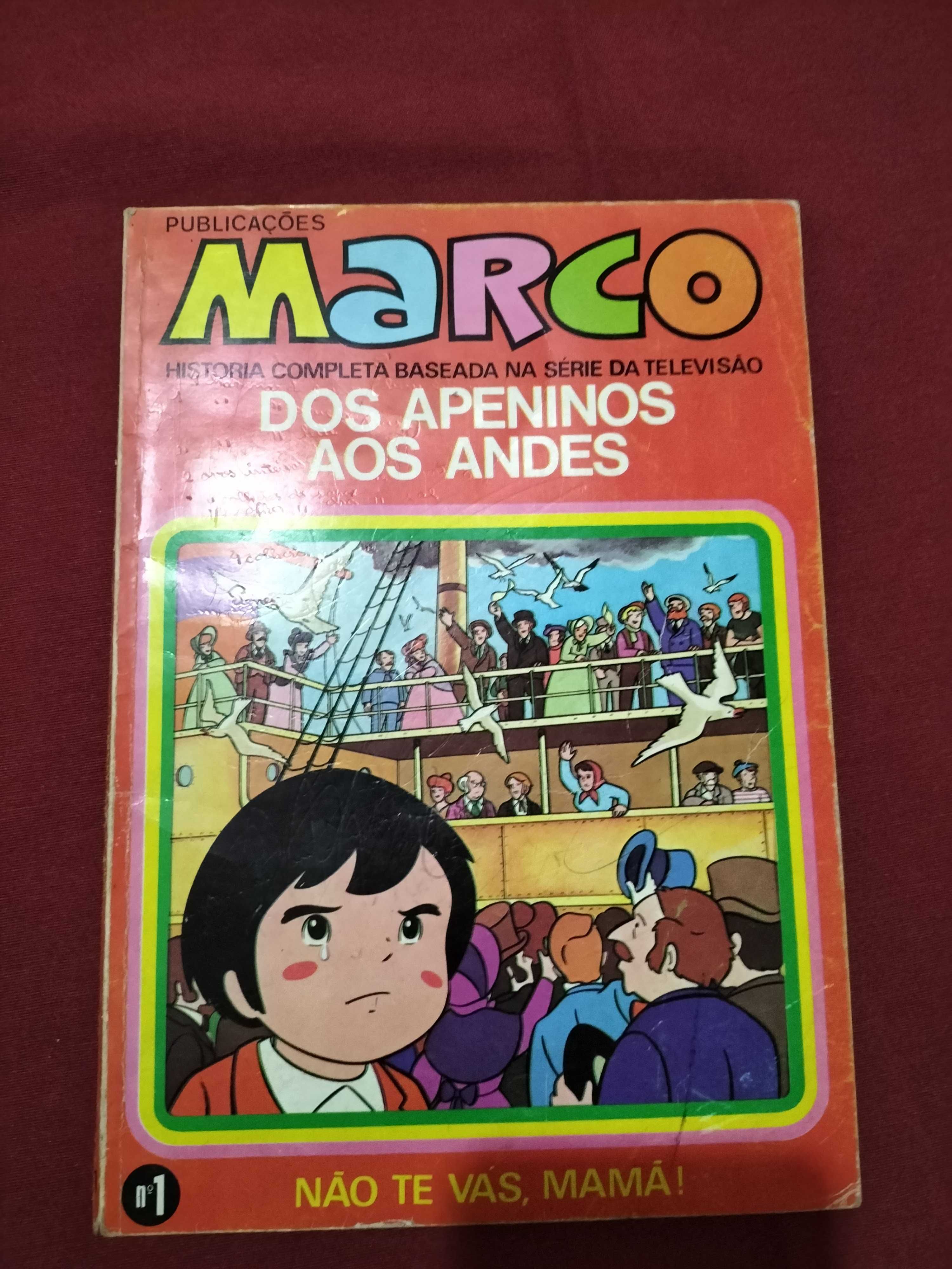 Livro " Marco - Não te vás mamã - nº1!