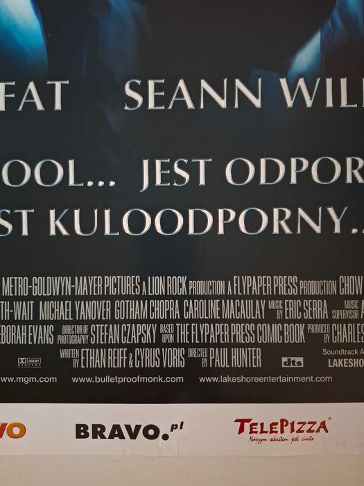 Plakat filmowy oryginalny - Kuloodporny