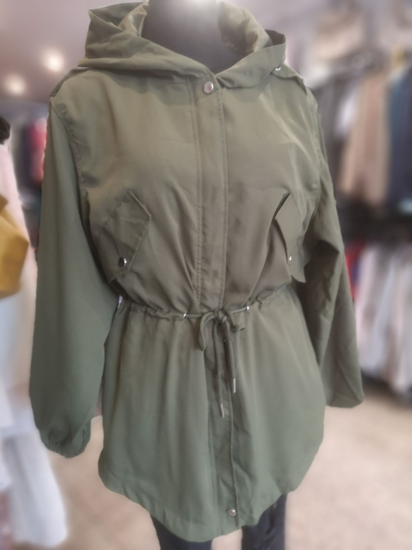 Parka khaki rozm L