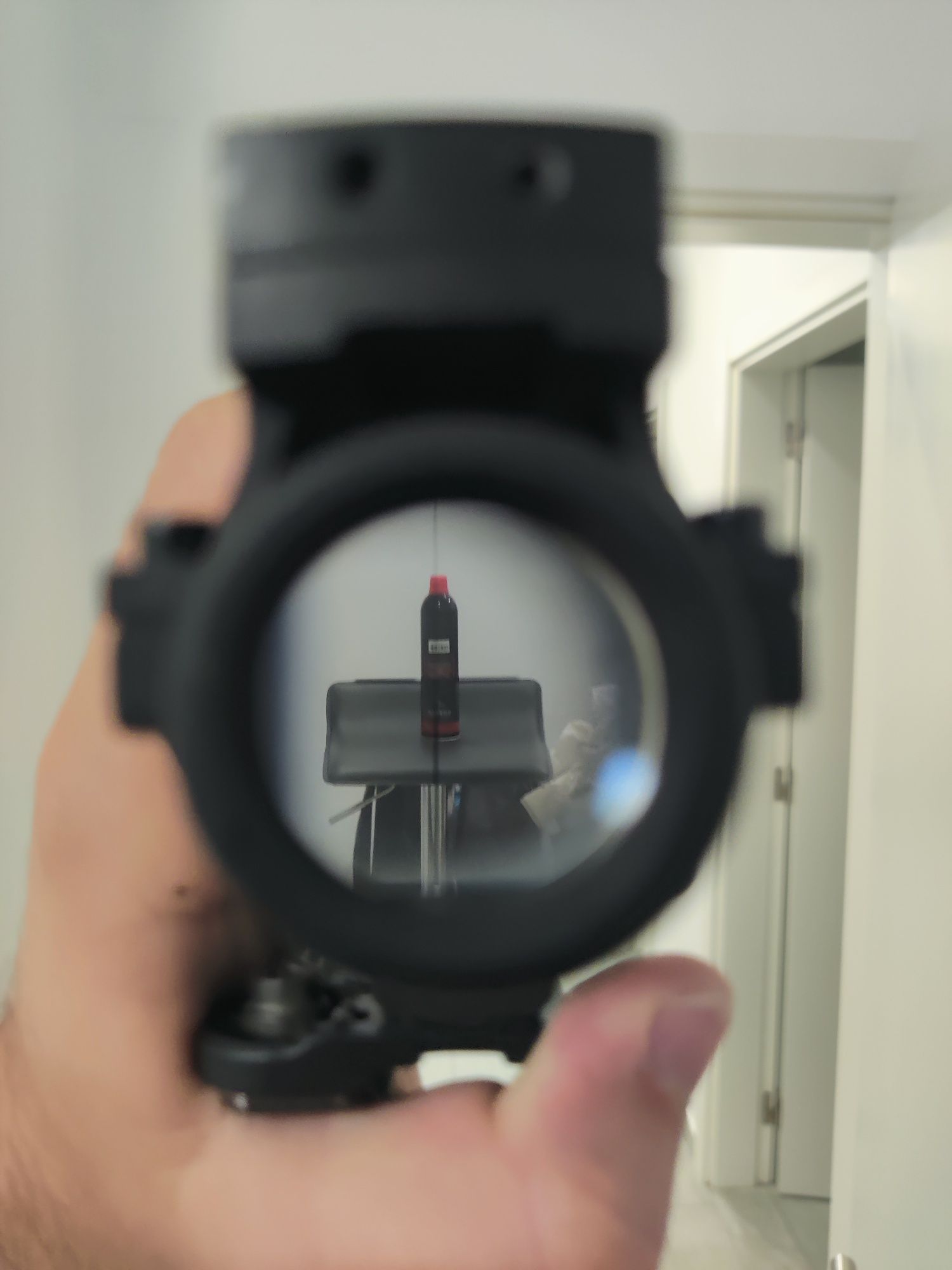 AIM-O ACOG 4X32 Scope & Mini Red Dot - Black