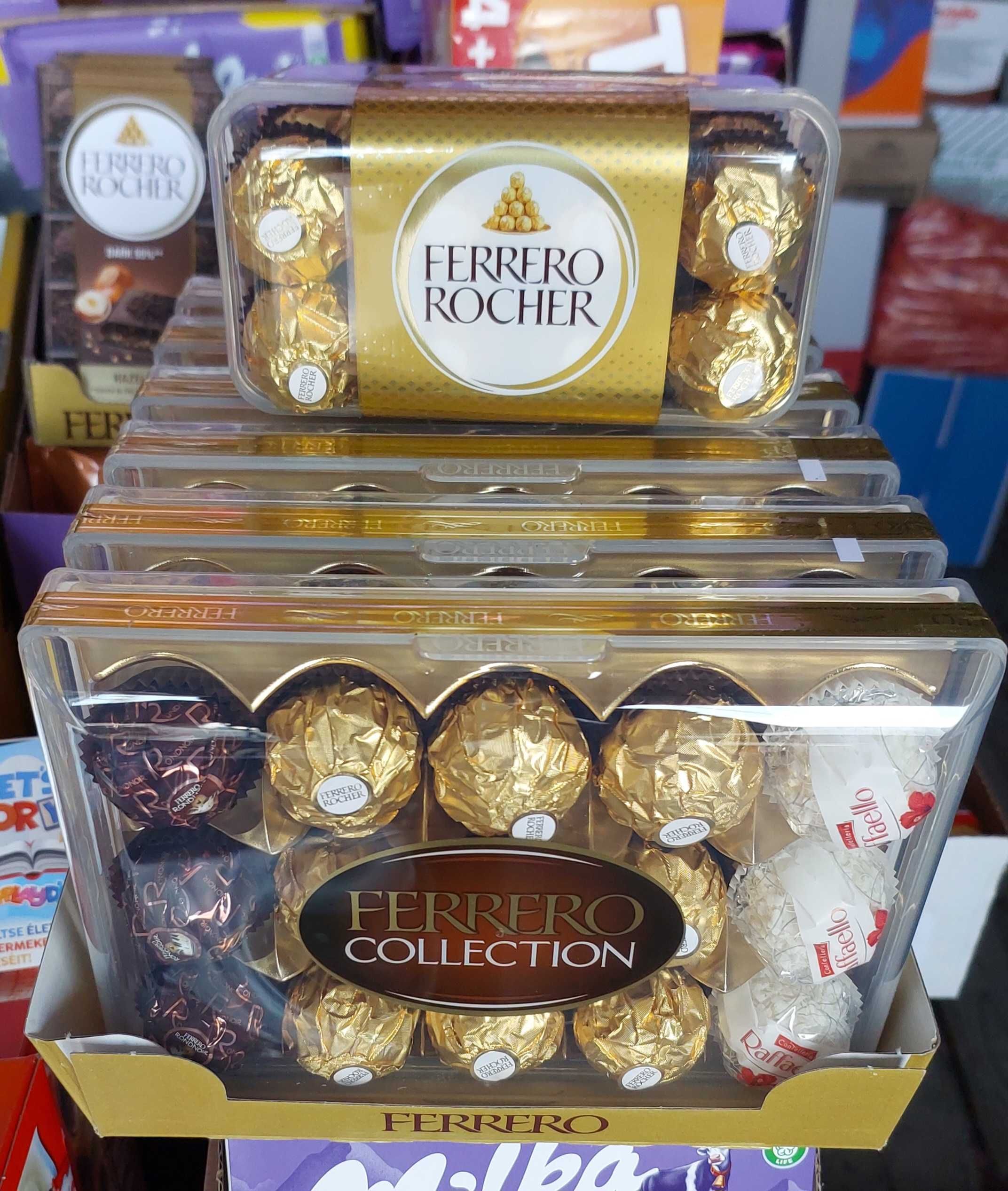 Цукерки Ferrefo Rocher, фереро, Rafaello, рафаело ( ферара, конфети