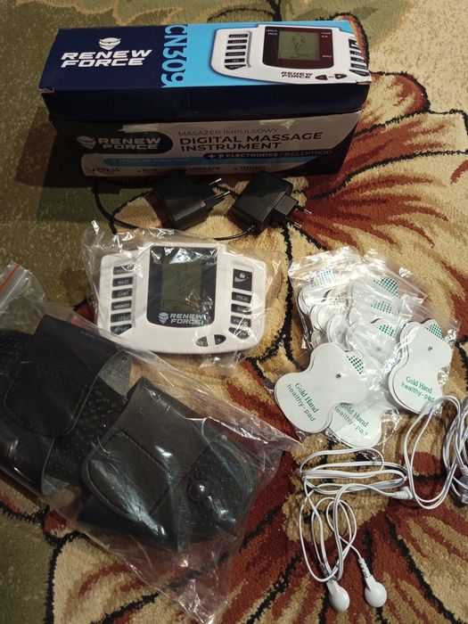 Masażer impulsywny do mięśni ciała i do stóp Ems -Tens .