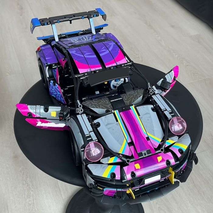 Конструктор Technic Porsche 911 GT-3 Cyberpunk Порш 911 Кіберпанк