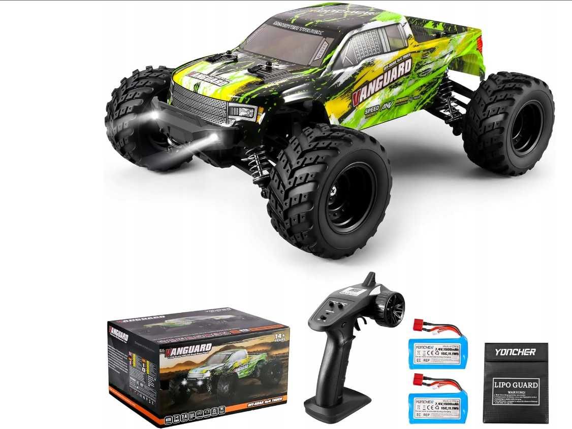 Samochód zdalnie sterowany yoncher YC300 4x4 4WD RC Drift Duży 45km/h