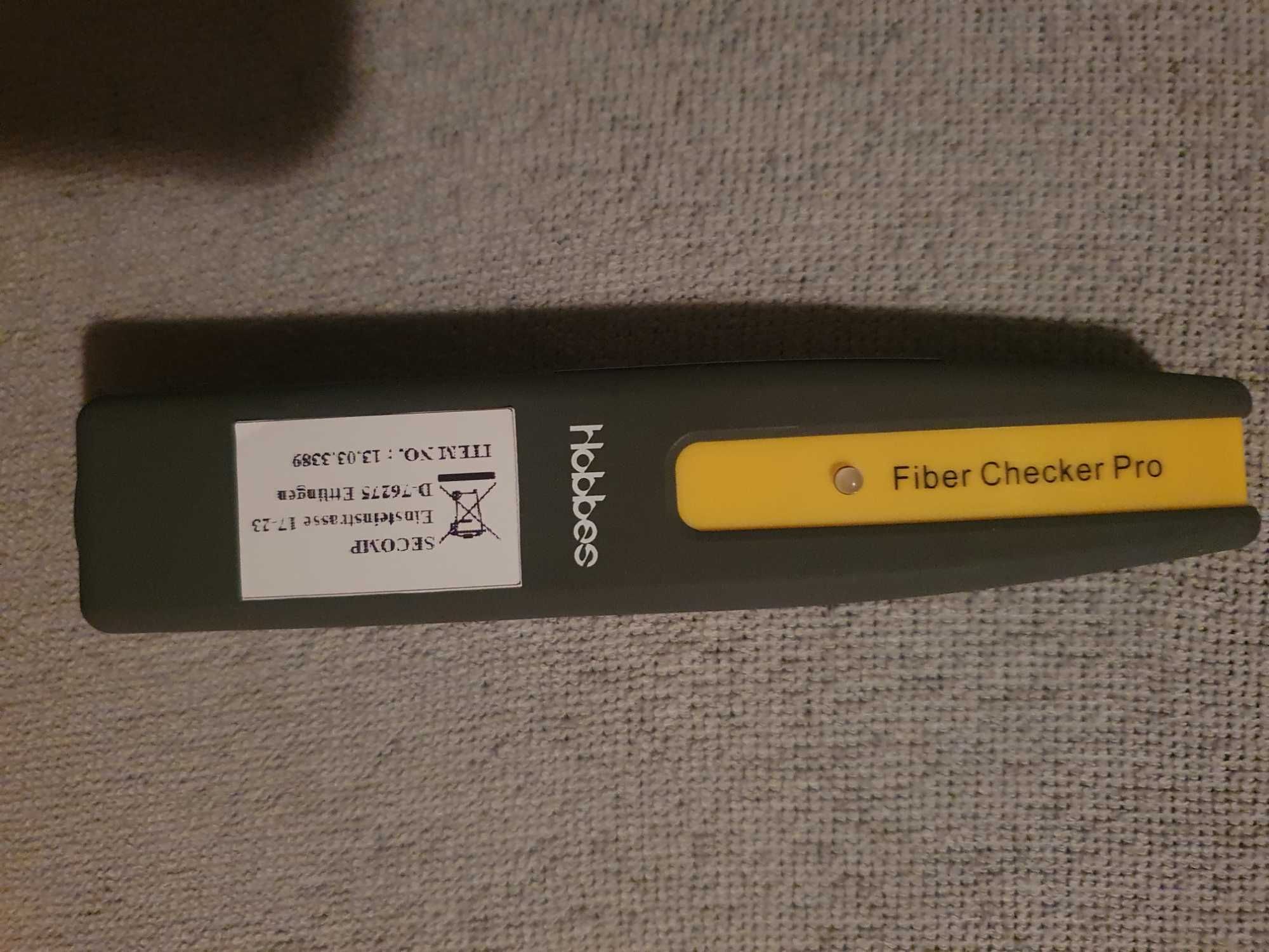 PrzenośnyLaser,tester,próbnik(światłowód)FiberCheckerPro,adapter1,25mm