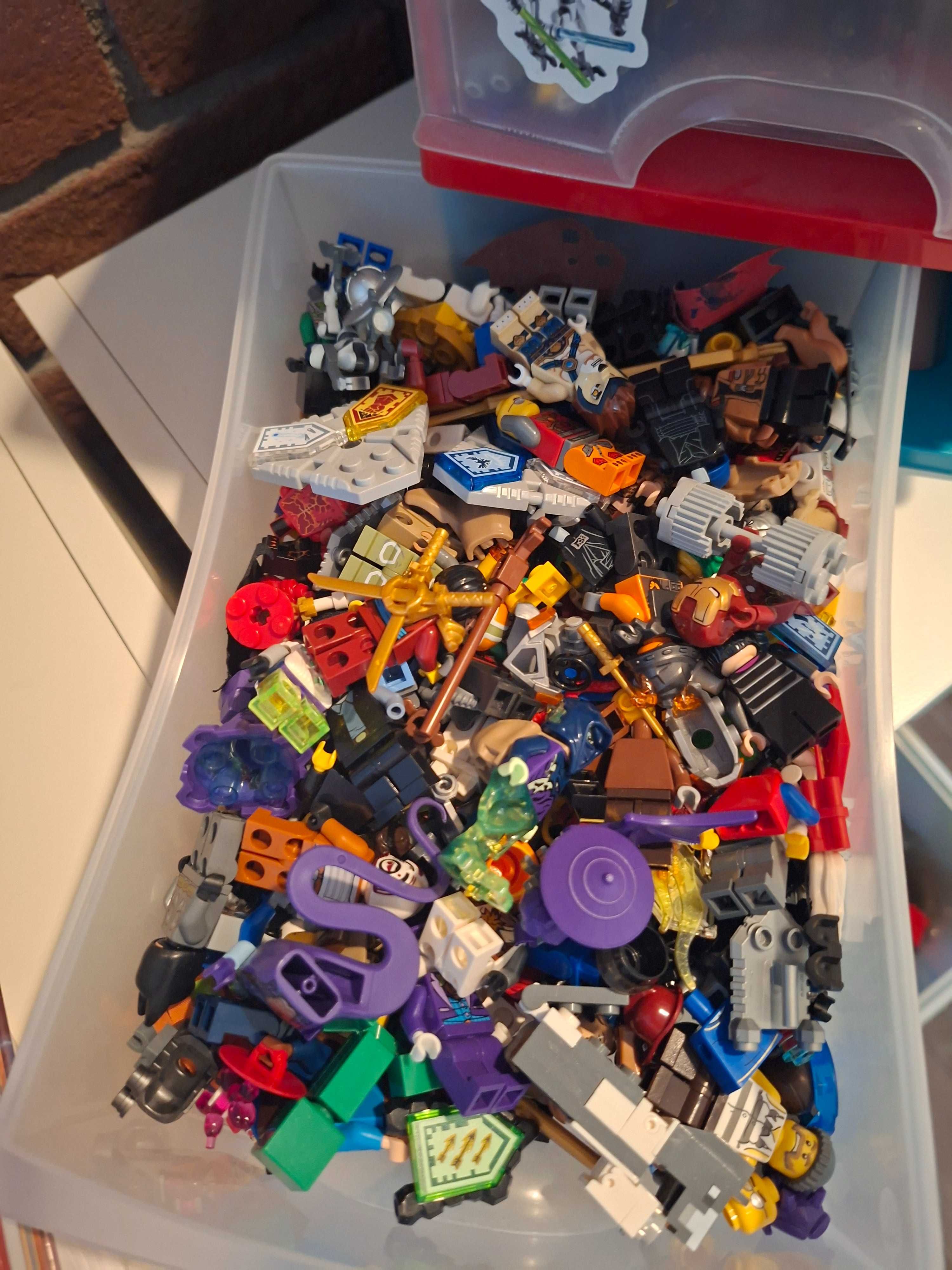 ZESTAW LEGO MIX - Star Wars, Super Heroes, Ninjago, City