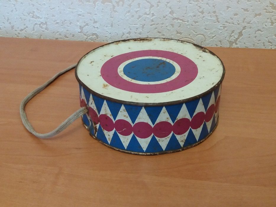 Барабан Детский Музыкальный Игрушка СССР