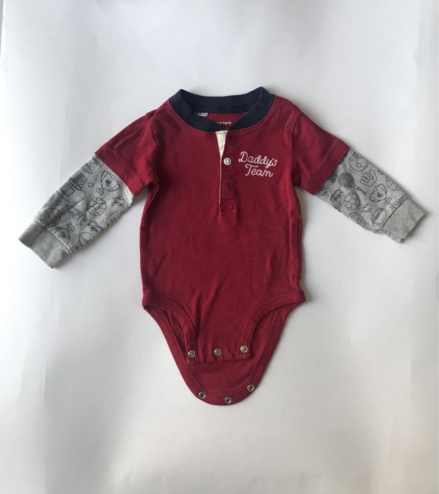 Carter’s zestaw body i spodnie z szelkami rozm. 6 M.