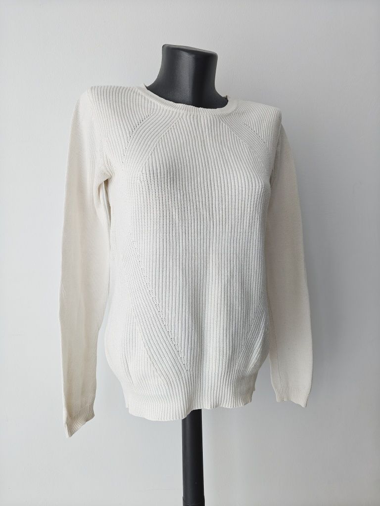 Sweterek sweter bawełna dziergany Vero Moda M