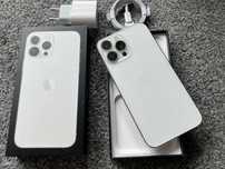 iPhone 13 Pro Max 128GB SILVER SREBRNY WHITE BIAŁY Bateria 97% Idealny