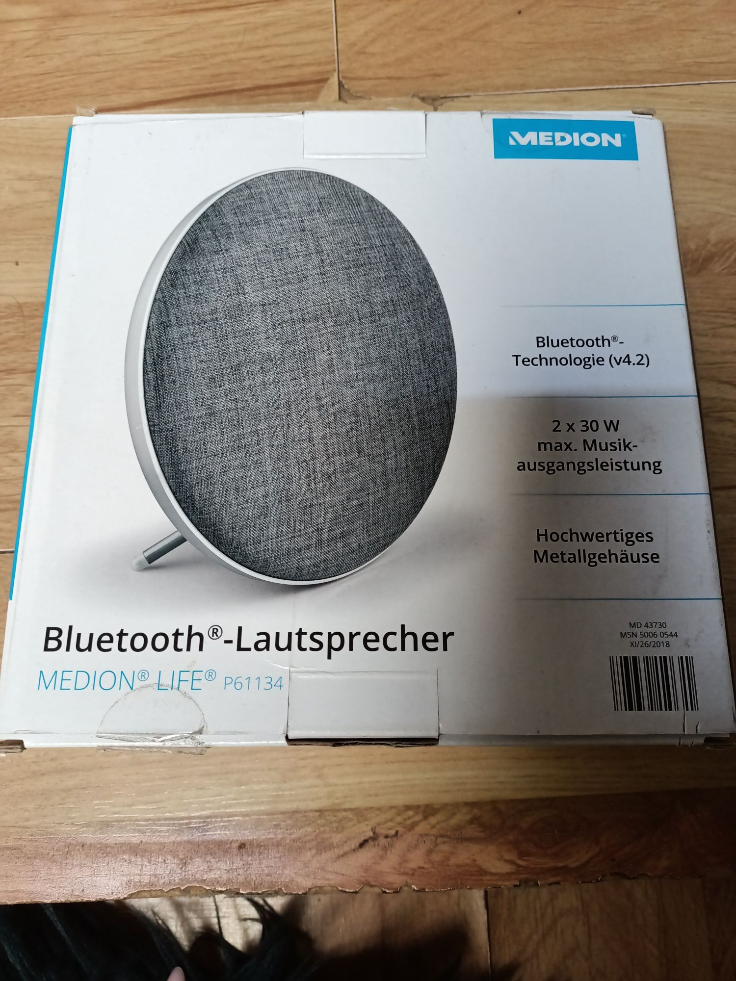 Głośnik Bluetooth Medion nowy