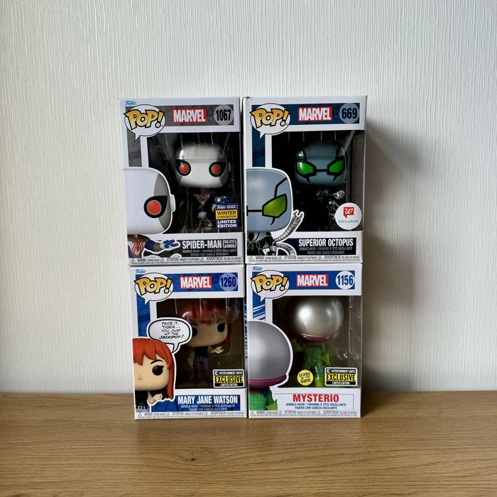 Funko Pop Spider-man Mary Jane Mysterio Superior Octopus Marvel