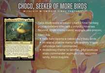 Magic the Gathering Commander | Choco, Final Fantasy FFIX, birds, bant