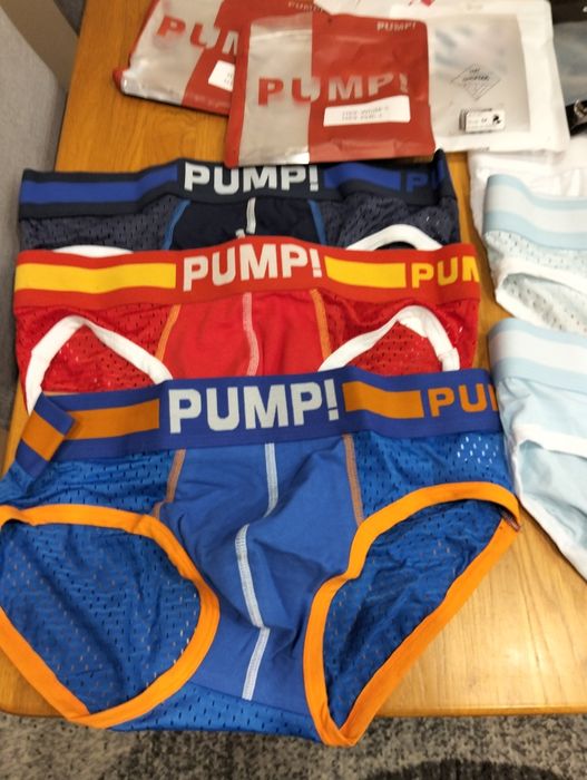 Slipy męskie 9 par pump okazja