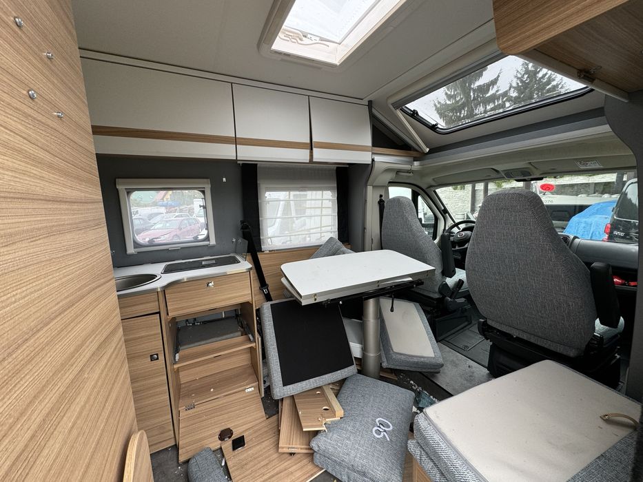 Kamper Dethleffs Zabudowa czesci