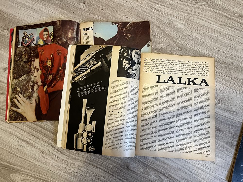 OPINIA magazyn czasopismo PRL 3 numery