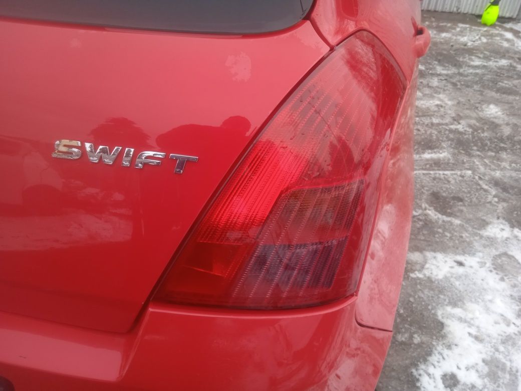 Swift MK6 Lampa Tylna Tył Europa
