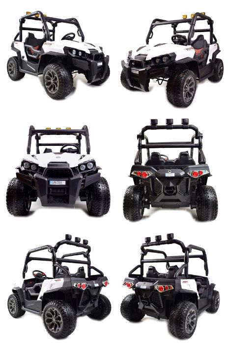 DUŻE auto dla dziecka BUGGY UTV na akumulator 2OSOBOWY 4X4