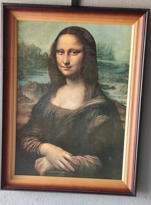 Obraz Mona Liza jak nowy
