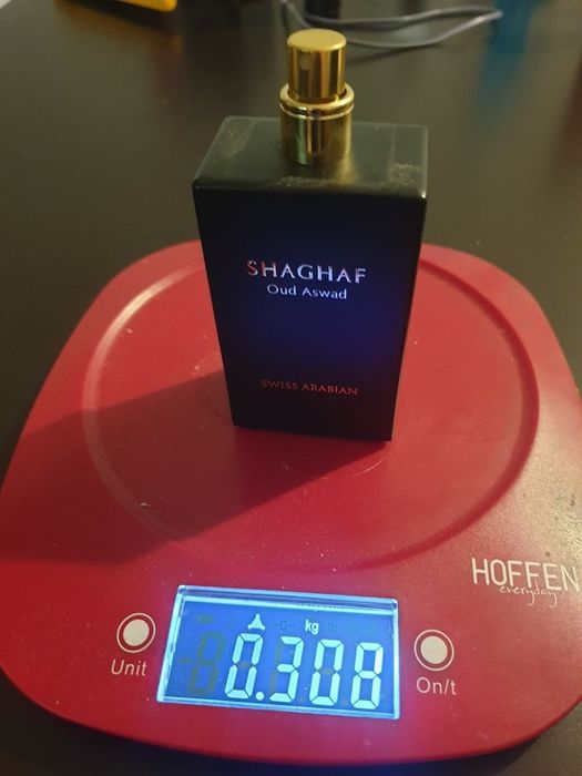 Woda perfumowana Swiss Arabian Shaghaf Oud Aswad 75 ml/55 ml.