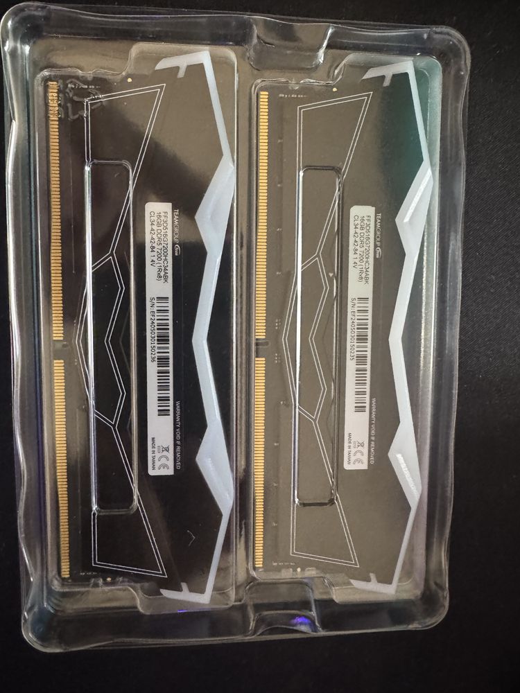 Team T-Force Delta RGB 32GB (2 x 16GB) 288-Pin PC RAM DDR5 7200