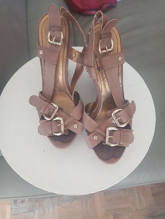 Sandálias Lanidor pele genuína 36