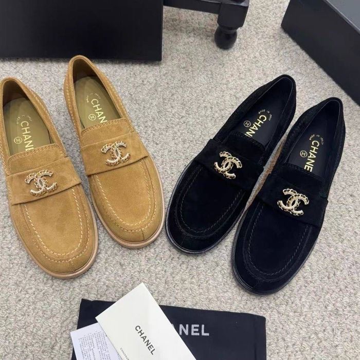 Mokasyny zamszowe Chanel! Premium jakość! 36-40